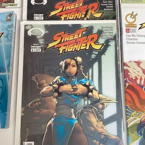 Lot of 17 Streetfighter/Streetfighter II Turbo & encyclopedia book comics ALL NM - Picture 7 of 12